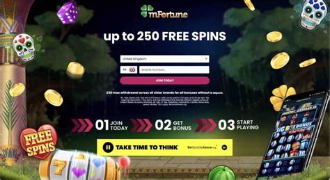 mfortune casino 250 free spins|Free Spins No Deposit UK .